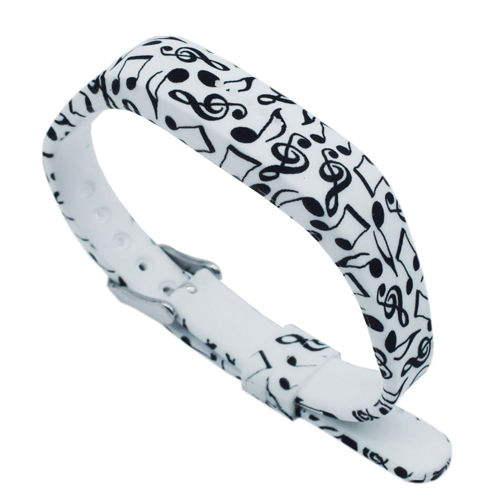 Patterned Silicone Strap for Fitbit Flex 2