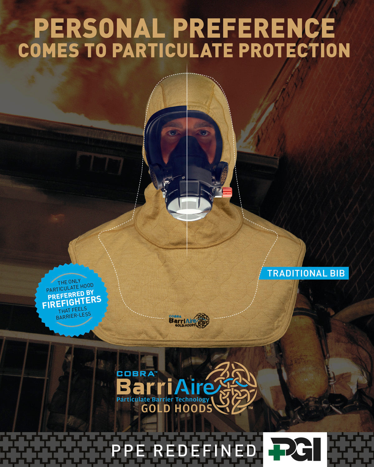 BarriAire Gold Particulate Blocking Hoods
