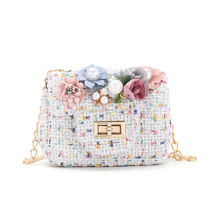 Mini Woolen Cross Body Bag