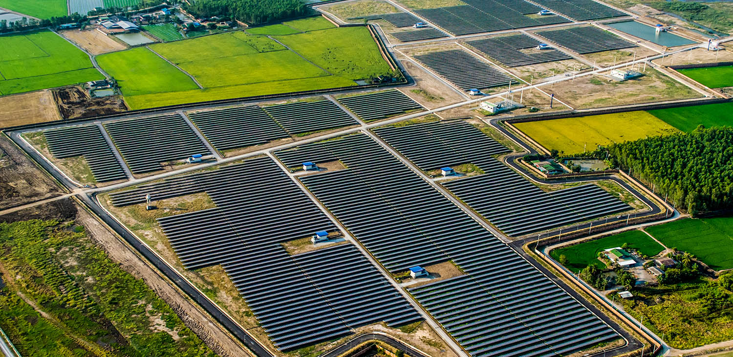 UAVs for solar farms