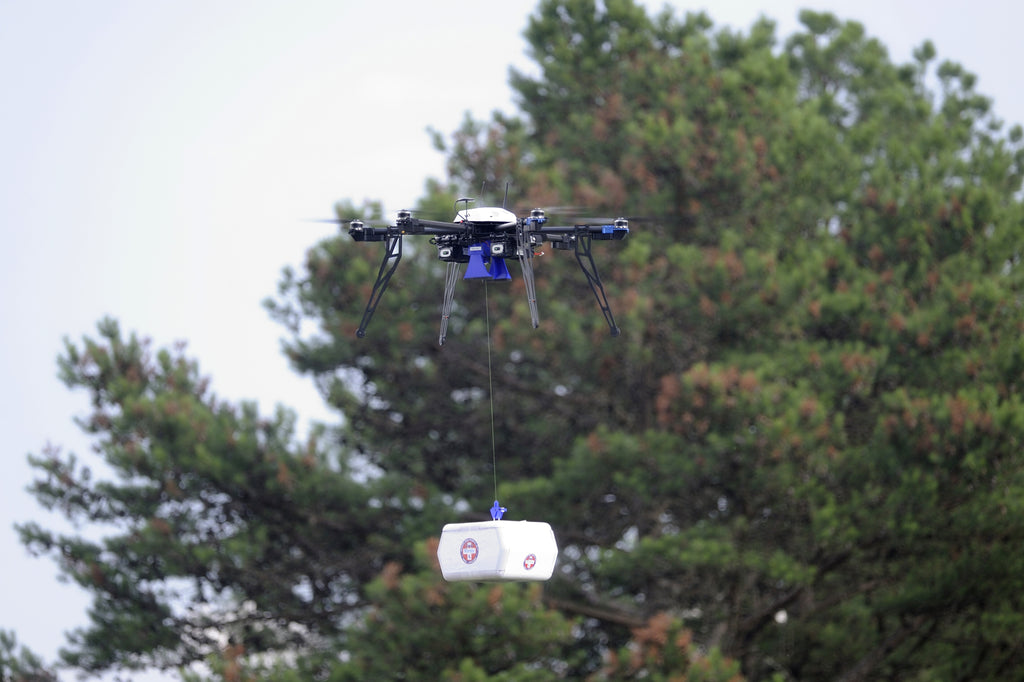 Air drop medical drone