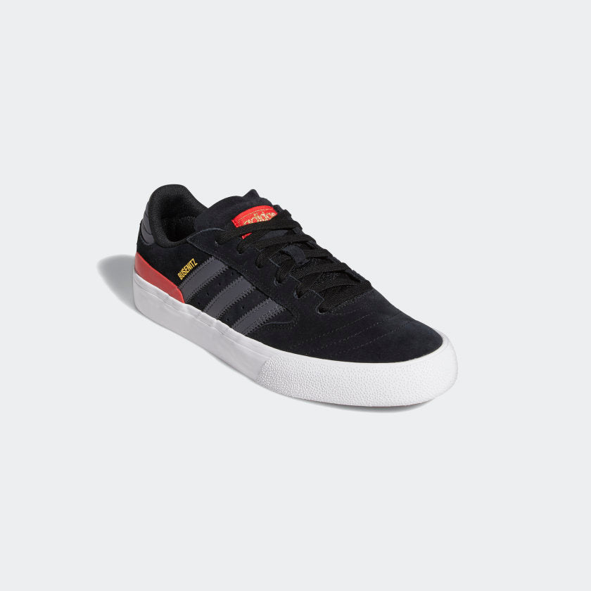 Adidas Vulc II Black/Grey/Red curbskateshop