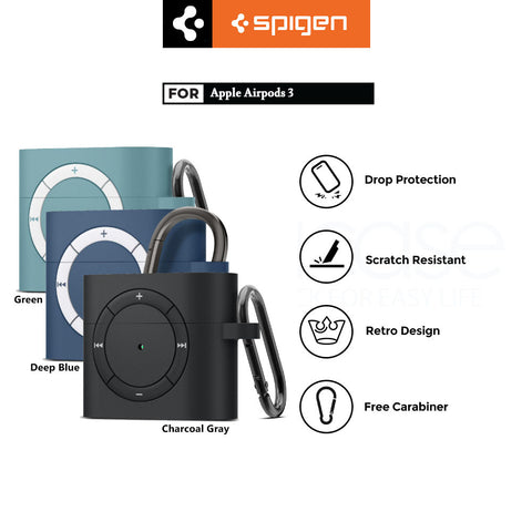 Case Airpods 3 Spigen Classic Shuffle Soft Silicone Cover Casing