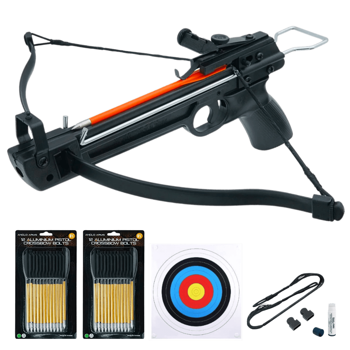 Anglo Arms Gekko 50lb Aluminium Pistol Crossbow Bundle