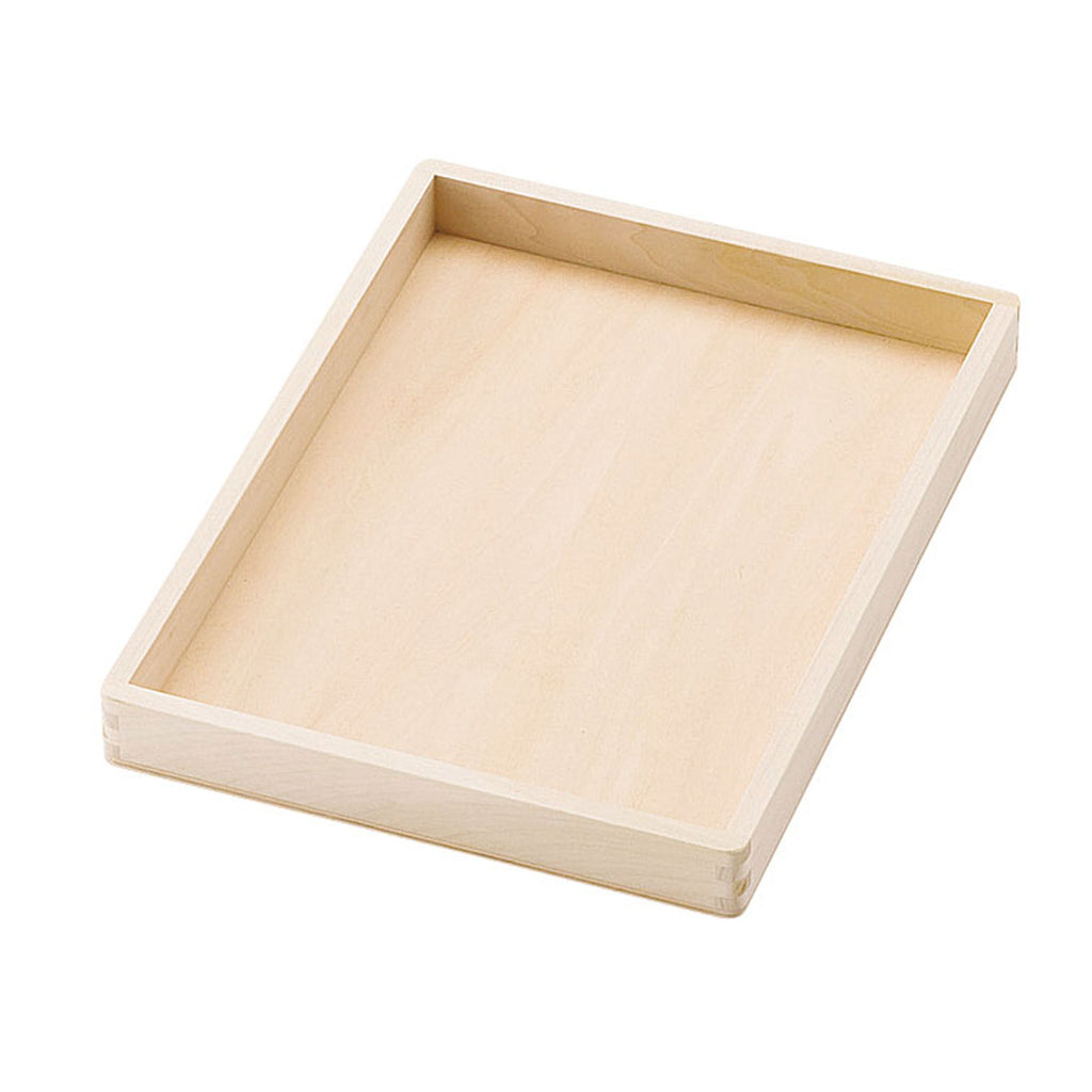 ヤマコー 木製 ネタ箱 目皿・アクリル蓋付 大 白木 39×29×10cm 価格 