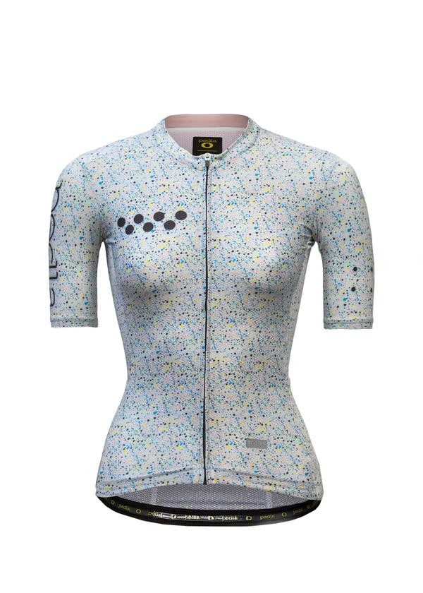 Pedla - Off Grid Women's Roamer Jersey - Speckle White