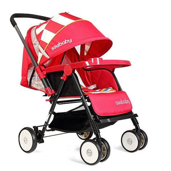 seebaby twin stroller