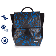 Dark, black and blue Backpack | Plastic | Laptop Backpack, ecofriendly, recycled | Up-fuse | EcoCart Shop
