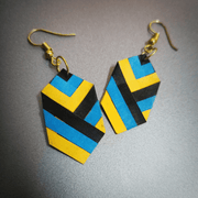 Small Caravate Paper Earring