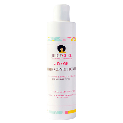 Two in one hair conditioner | for all hair types conditioner | Juicy curl | EcoCart shop
