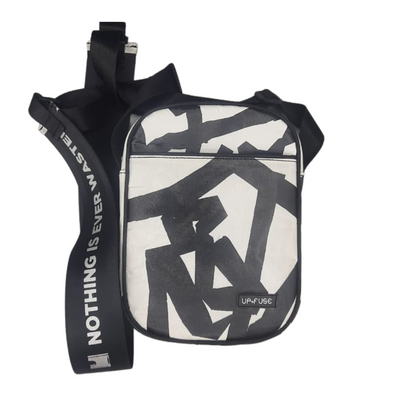 Confetti Black & White – Bike Cross Bag | Up-Fuse | EcoCart