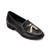 Black | Tassel loafers |  Shoes | Foot ware | Women | Tayree | Egyptian Brand | EcoCart Shop