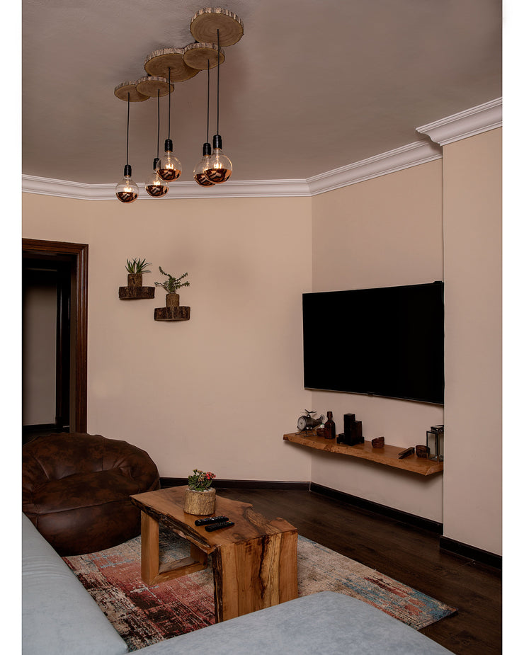 5 wooden lamps | Woodwork | Home decoration | EcoCart Shop