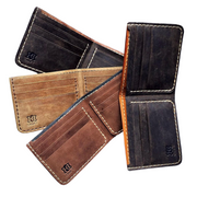 brown leather wallet, handmade | EcoCart Shop | Bifold Wallet | handcraft wallet |  Men  wallet 
