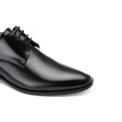 Deco Black Derby | classic black men shoes | Black shoes | Men classic leather shoes | Tayree 