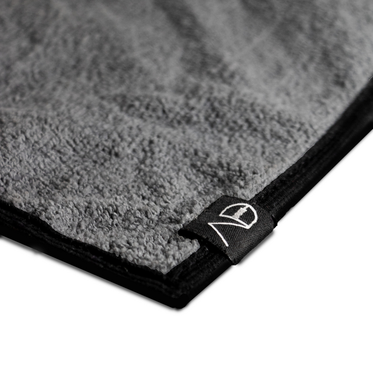 AD Grey Microfiber Towel 28x28cm | AD ShoeCare | EcoCart