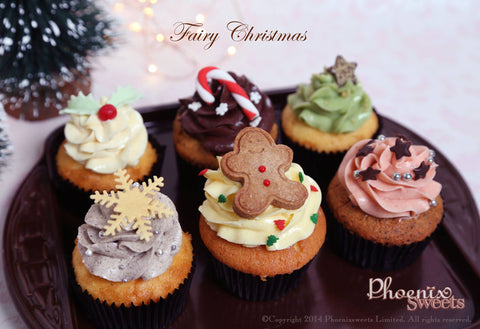 Phoenix Sweets Christmas Cupcake Set 2015