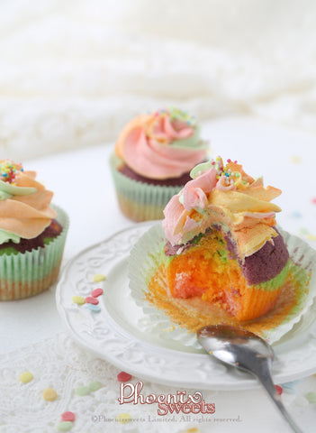 Rainbow Cupcake by Phoenix Sweets