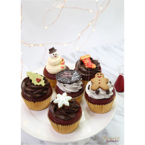 Phoenix Sweets Fairy Holiday 2016 Christmas Cupcake Set