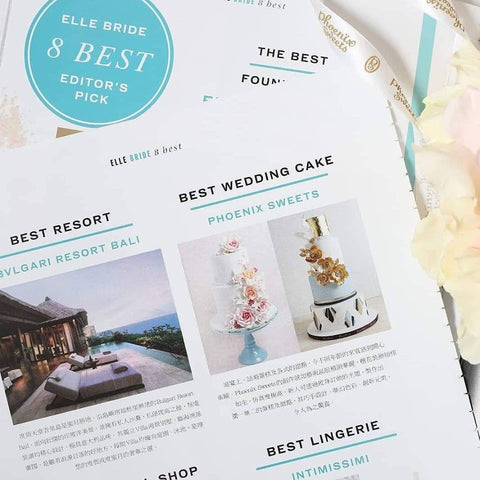 Elle Magazine - Best Wedding Cake Phoenix Sweets