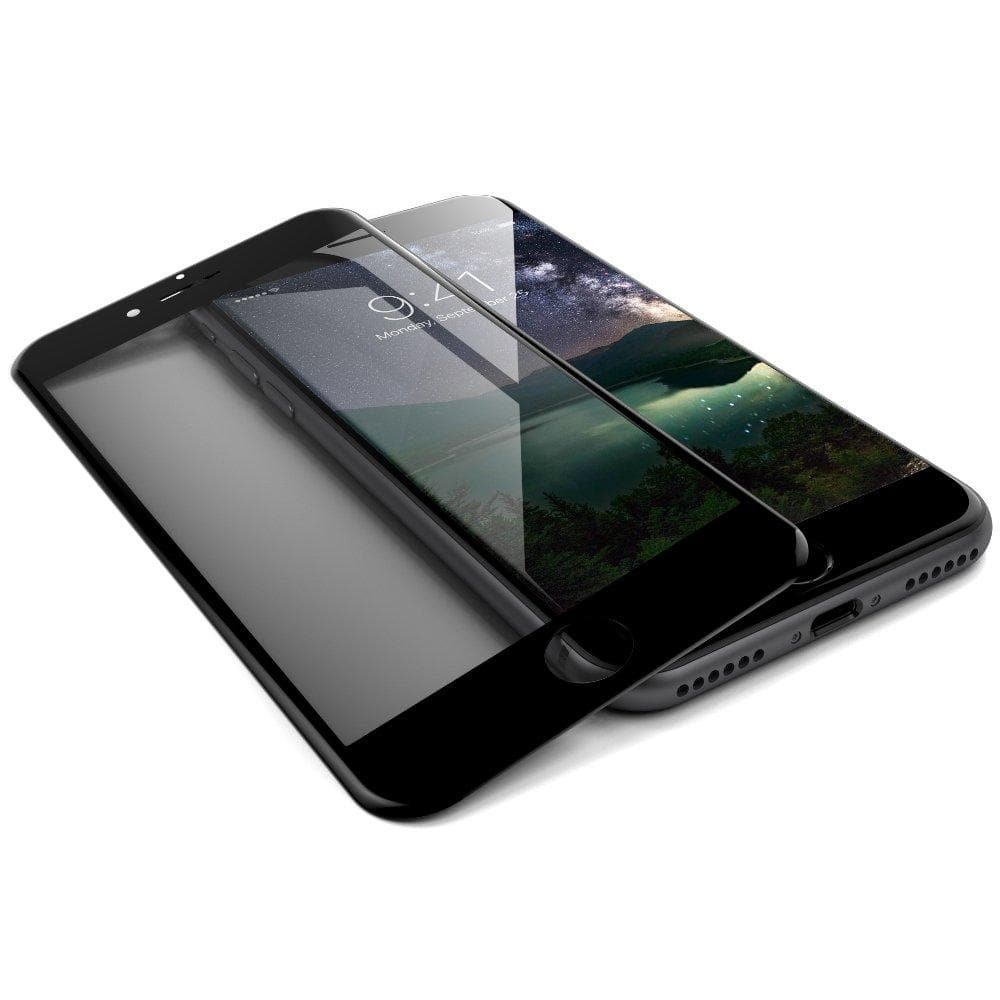 Der GLAZ iPhone 7 Displayschutz Hybrid  besteht aus 2 verschiedenen Materialien. Glas und Verbundmaterialien.