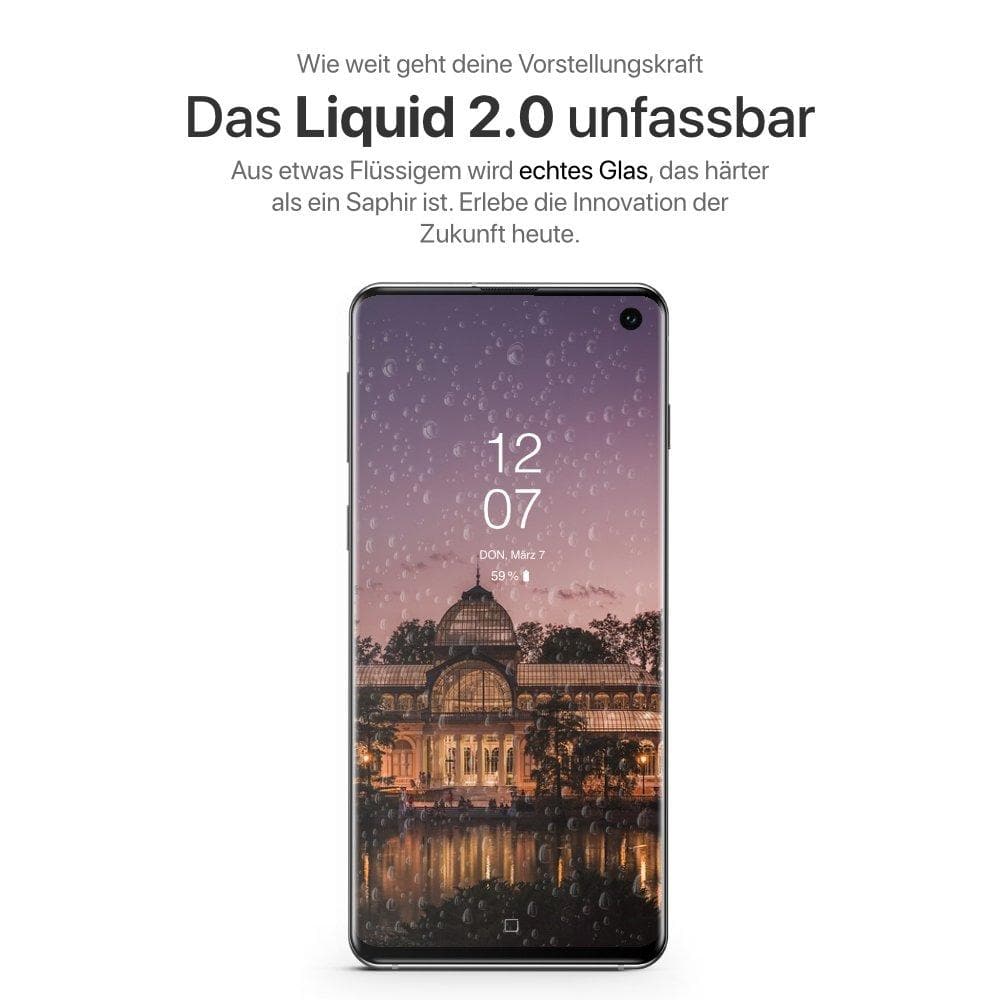 GLAZ Liquid 2.0 für das Samsung S10 Plus - GLAZ Displayschutz