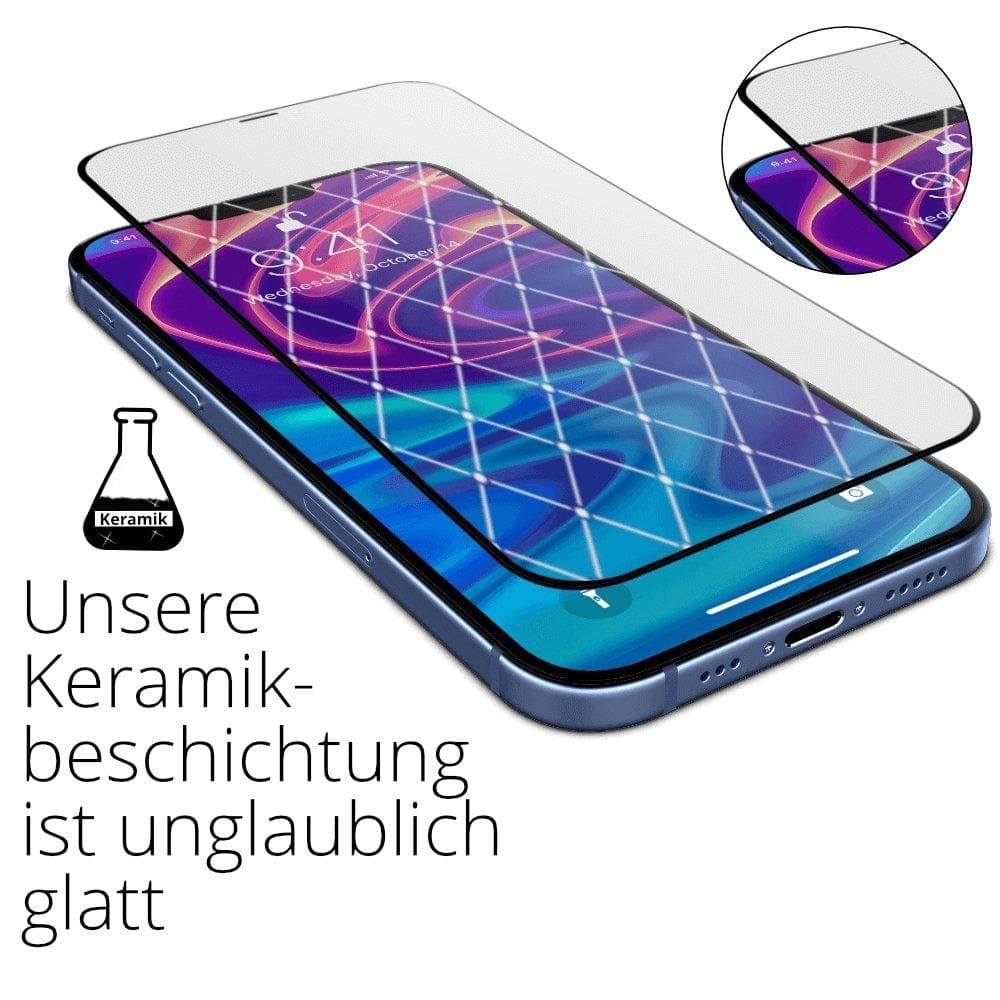 iPhone 12 Pro Max Keramik Displayschutz - GLAZ Displayschutz