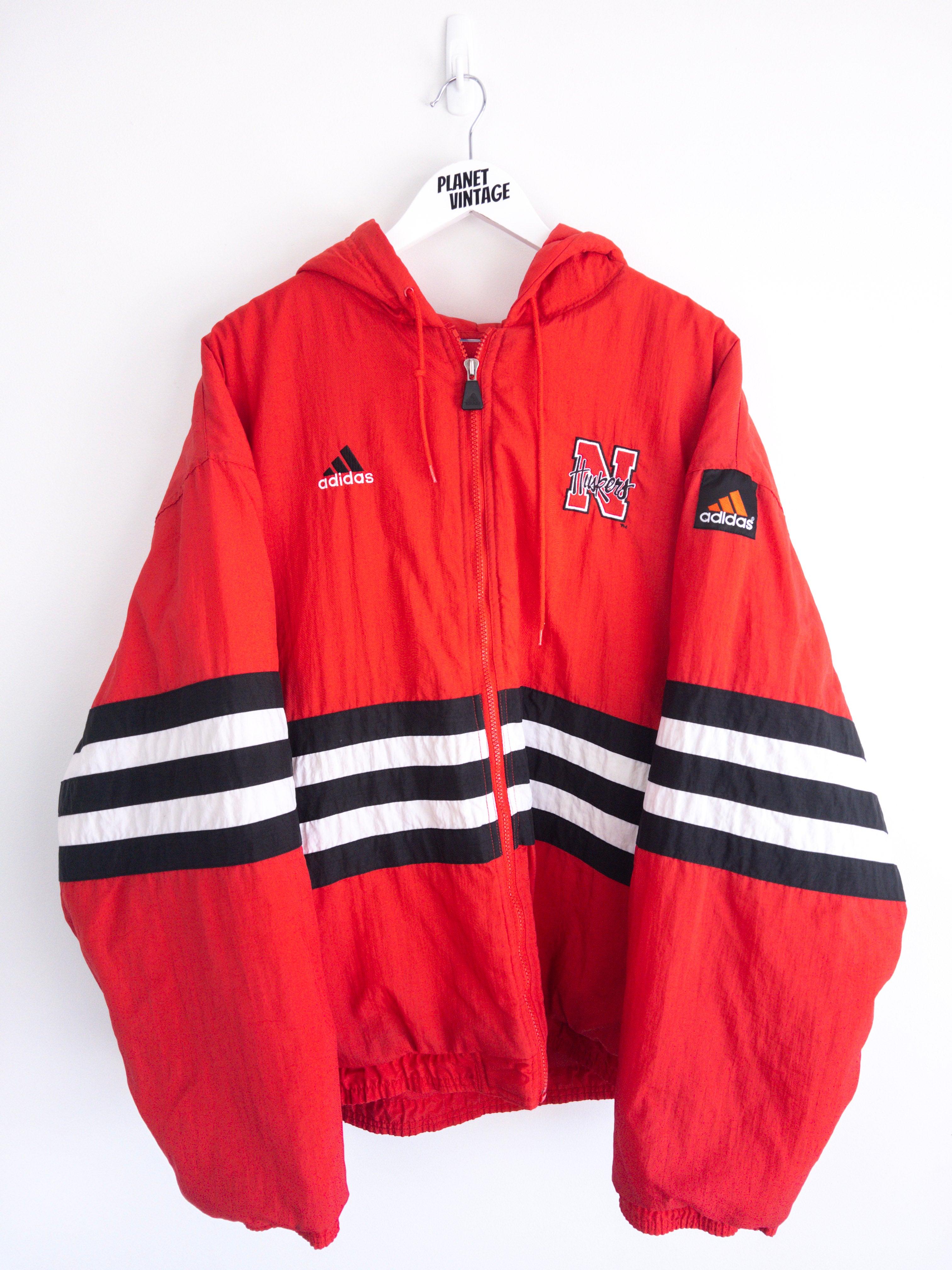 adidas nebraska jacket