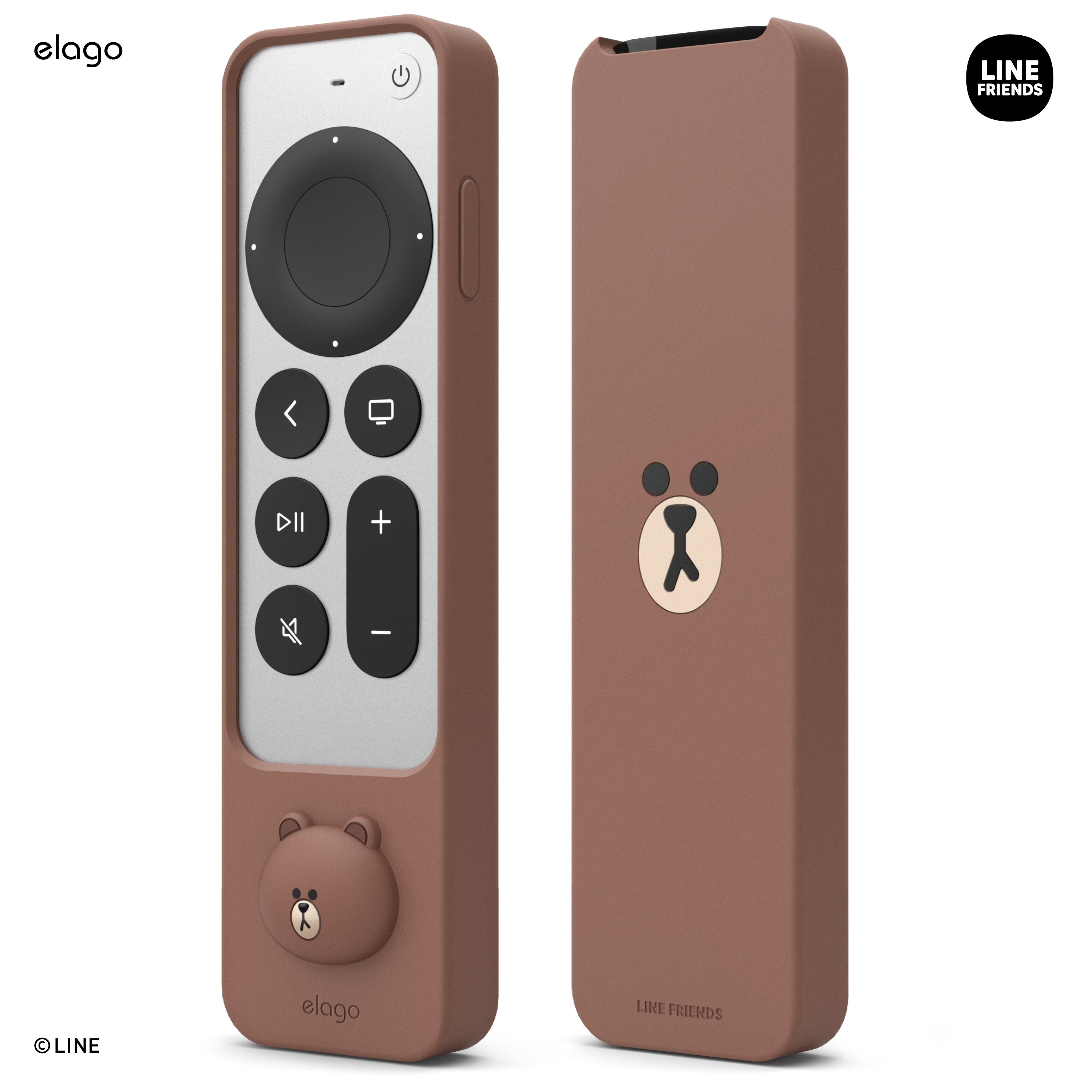 sendt video Skal LINE FRIENDS | elago Case for 2022/2021 Apple TV Siri Remote [2 Styles