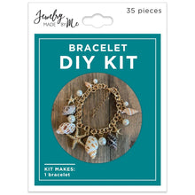 Load image into Gallery viewer, Seashell Charm Bracelet Kit
