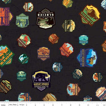 Load image into Gallery viewer, National Parks patches black colorway
