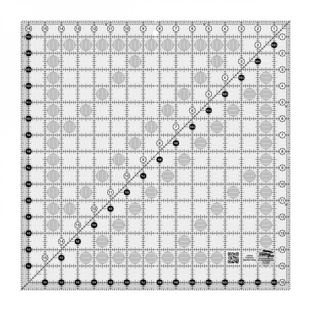 Creative Grids 16-1/2 inch square ruler CGR16