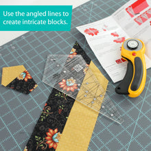 Load image into Gallery viewer, Creative Grids Starburst 30 Degree Triangle Quilt 9-1/2 inch Ruler
