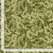 Load image into Gallery viewer, Ginkgo leaves from Timeless Terasures Fabrics
