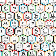 Load image into Gallery viewer, Science Fair periodic table hexagon
