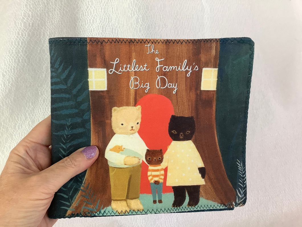 The Littlest Family's Big Day Soft Book sewn by Pat