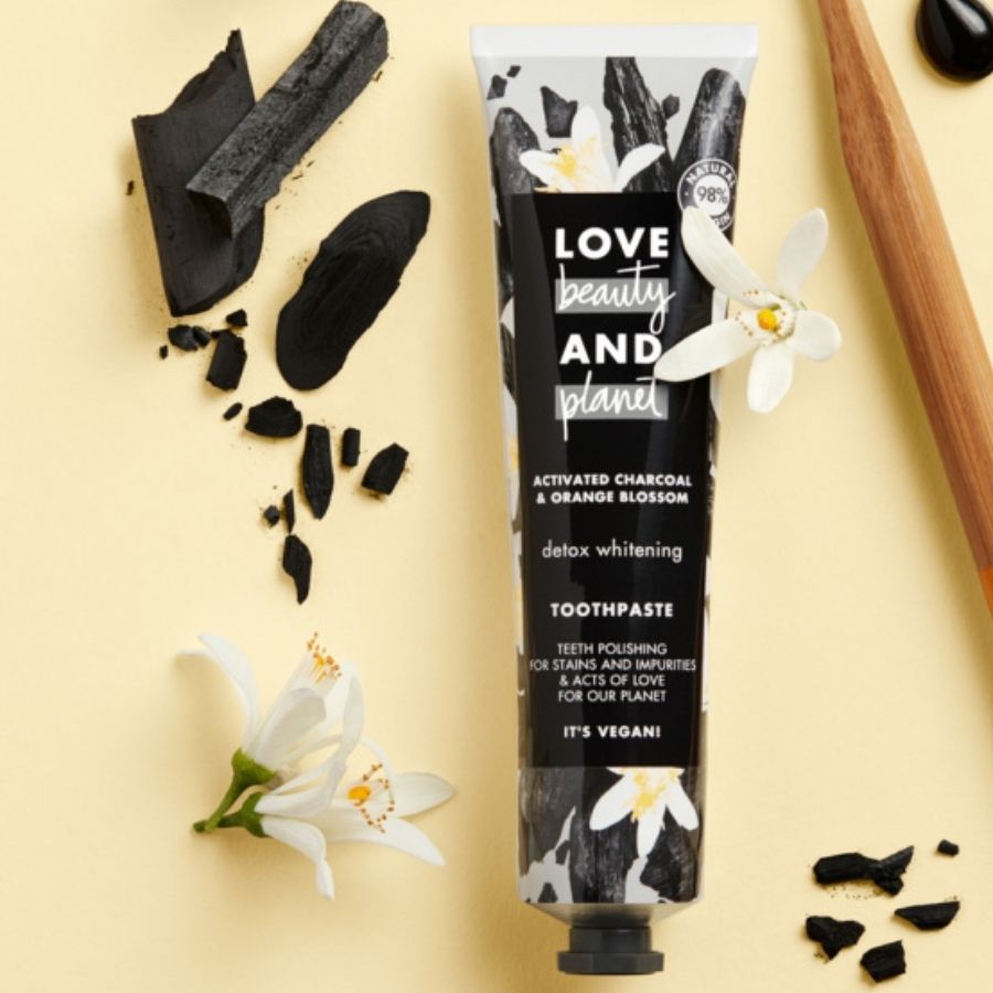 love beauty and planet charcoal toothpaste