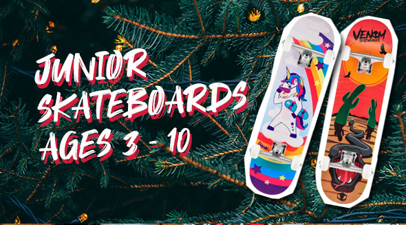 Junior complete skateboards