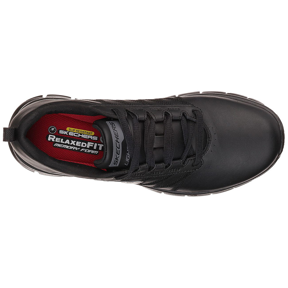 skechers slip resistant shoes with memory foam