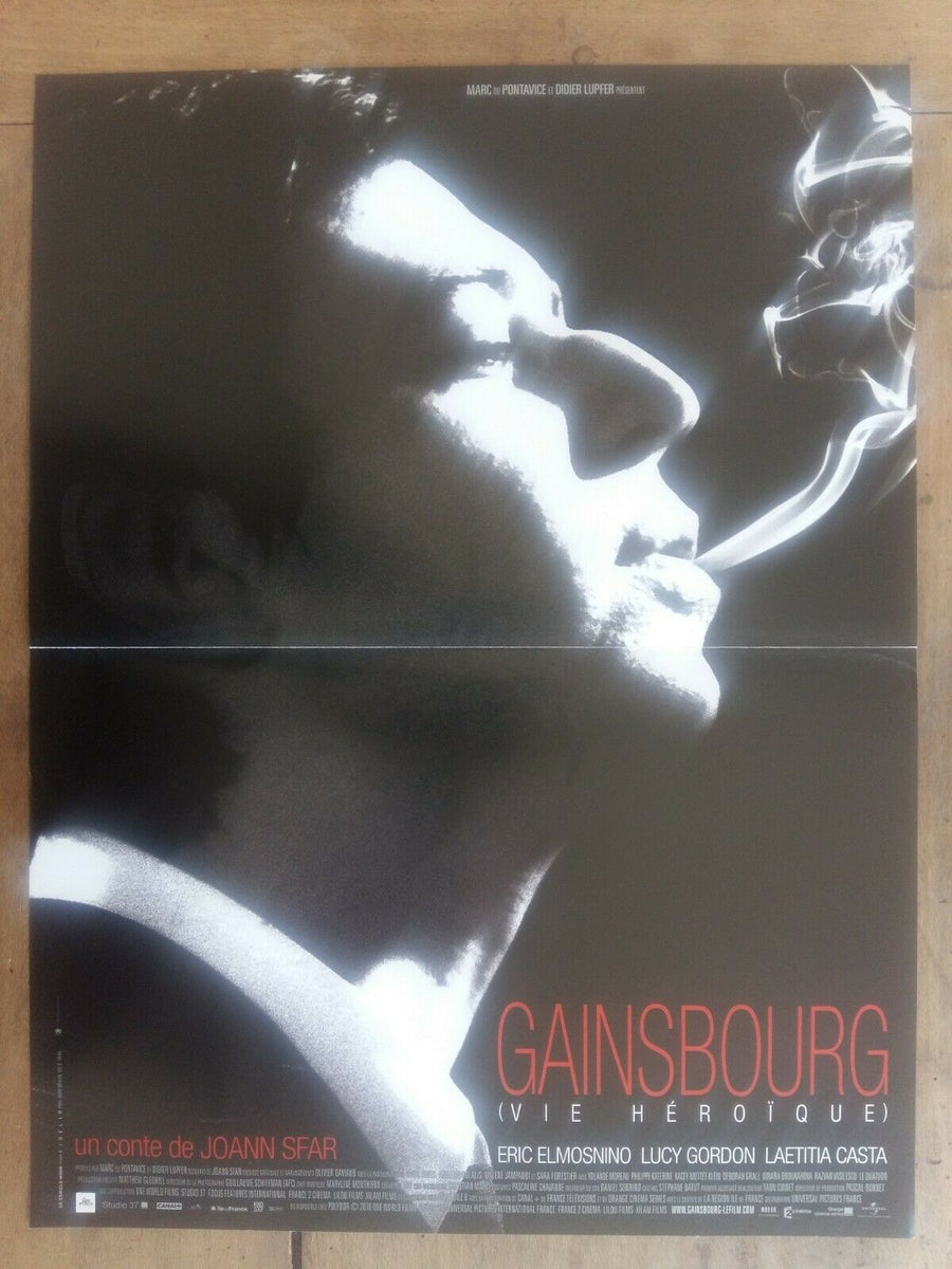 Affiche Gainsbourg Vie Heroique Joann Sfar Eric Elmosino Lucy Gordon 4 Cinead