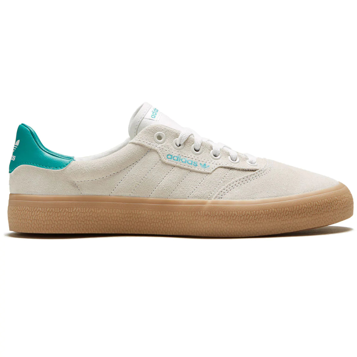 Adidas Shoes - White/Green/Gum – Daddies Board Shop