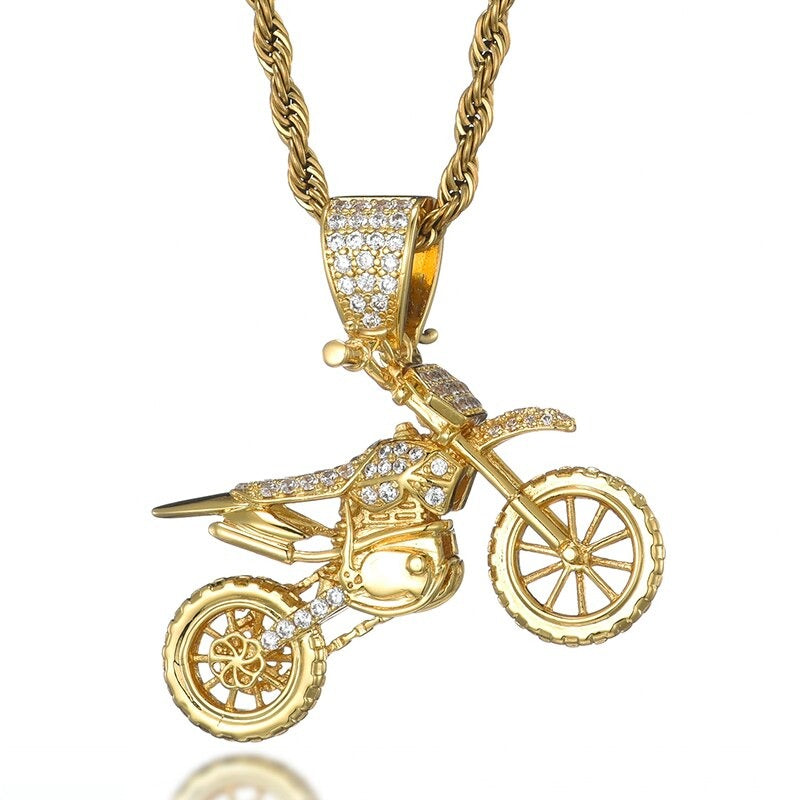 Colgante MOTO Iced Out – Chains