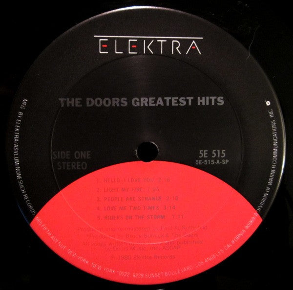 レコード The doors／GREATEST HITS 5E- 激安日本正規代理店 本・音楽