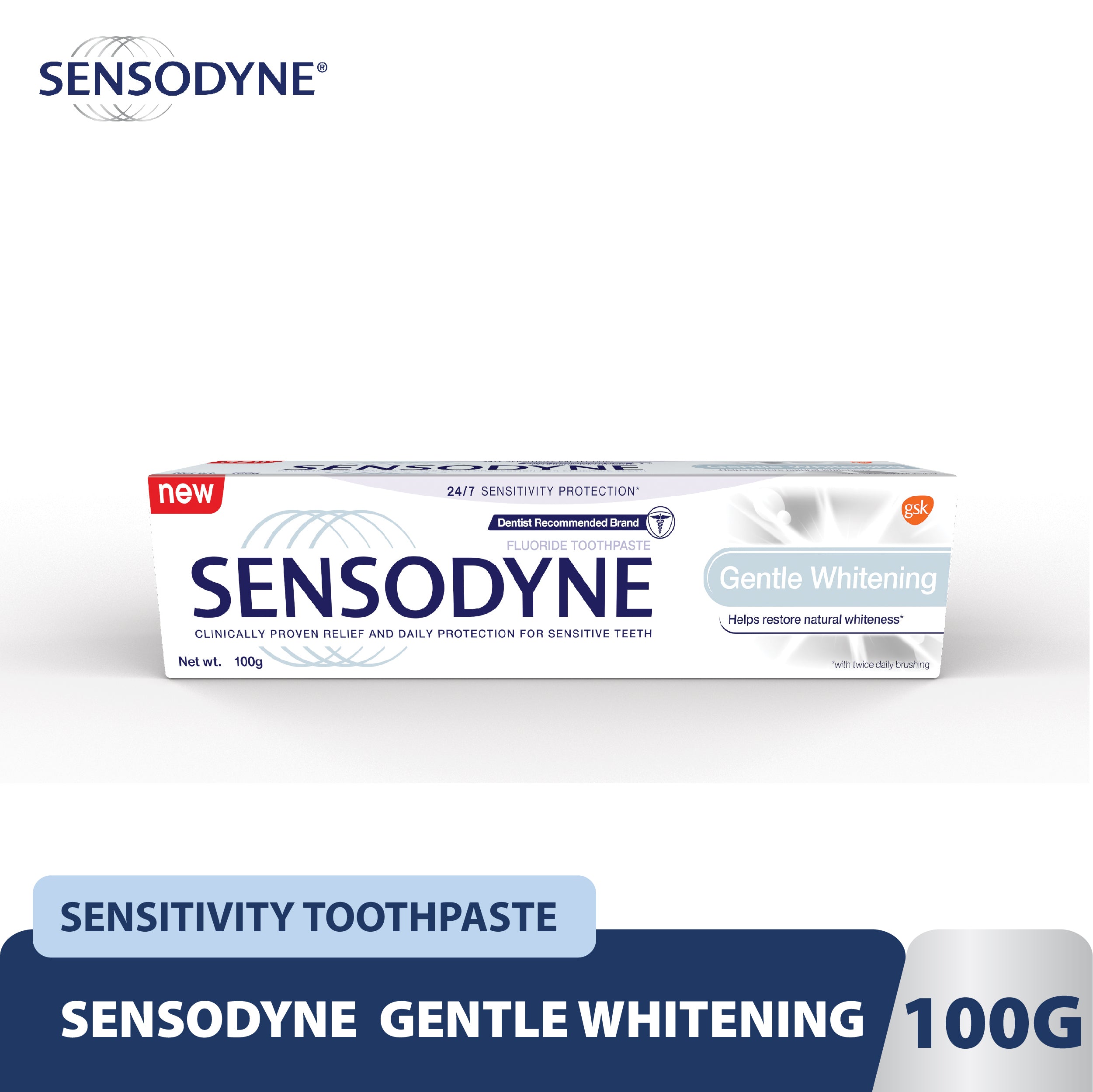 sensodyne bleaching