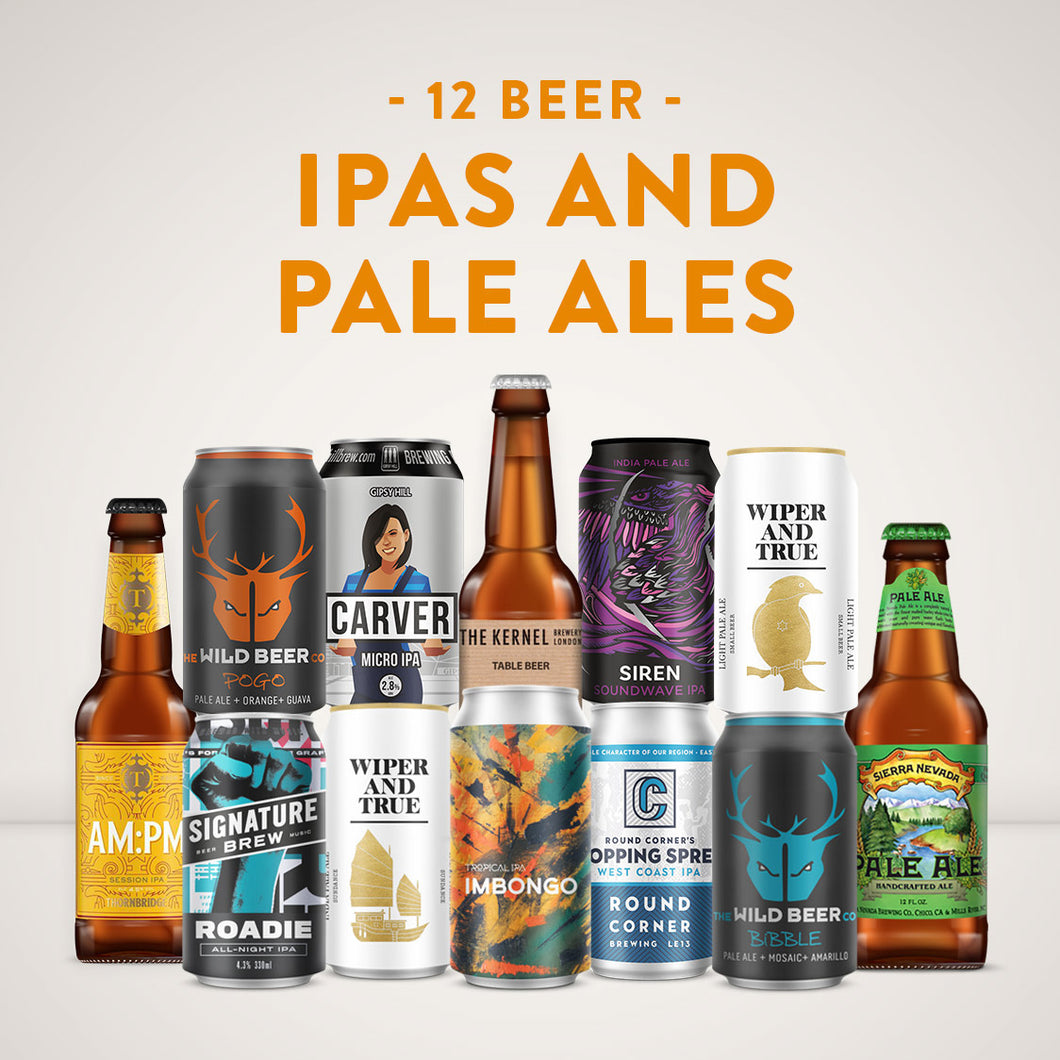 Top of the Hops: IPA & Pales - 12 Beer Mixed Case