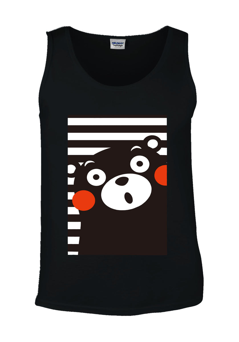 Japan Anime Kumamon Bear Animal Funny T-shirt Vest Tank Top Men Women Unisex 403 