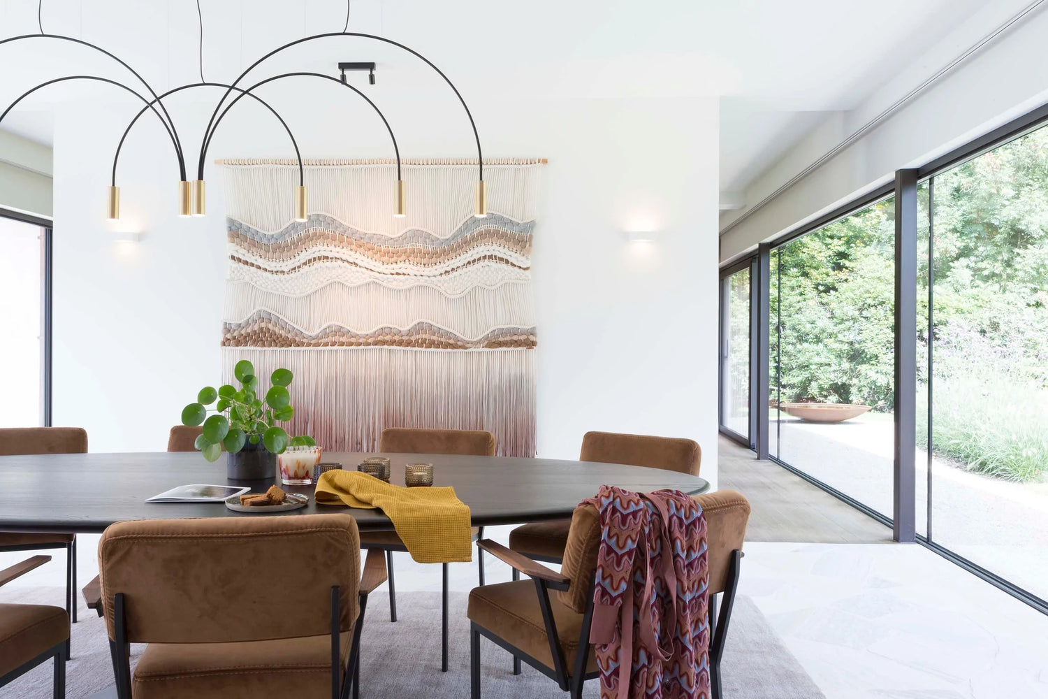 Macrame wall hanging art