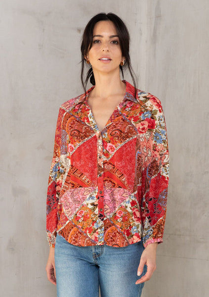 Janis Button Up Blouse