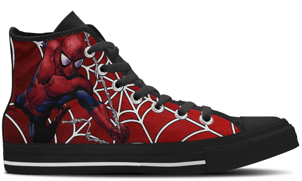 spider man canvas shoes