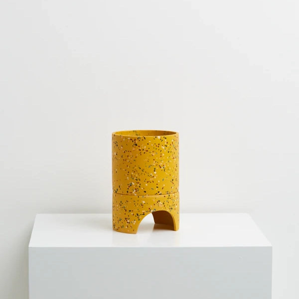 Archie Planter - Golden Terrazzo